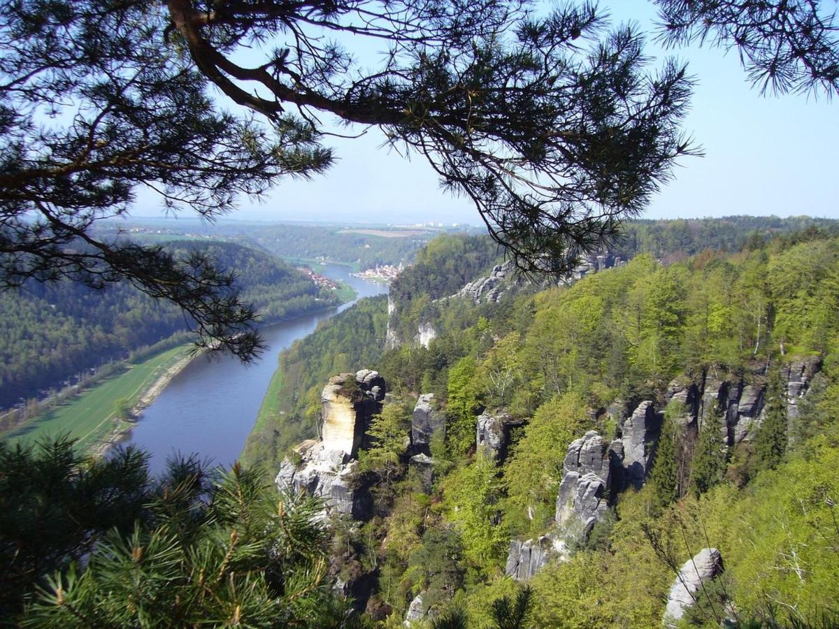 Ferienwohnung "Am Kirchsteig" Kurort Gohrisch Buitenkant foto