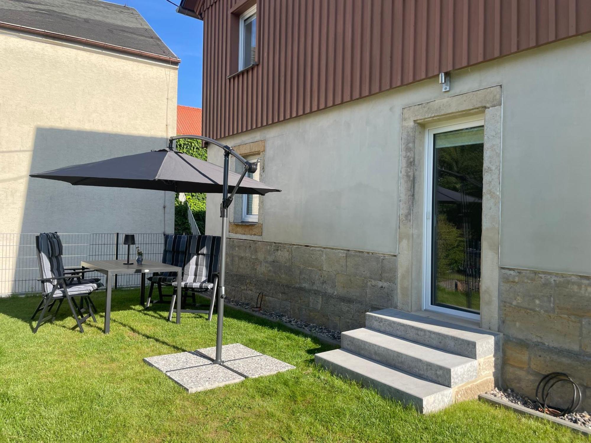 Ferienwohnung "Am Kirchsteig" Kurort Gohrisch Buitenkant foto