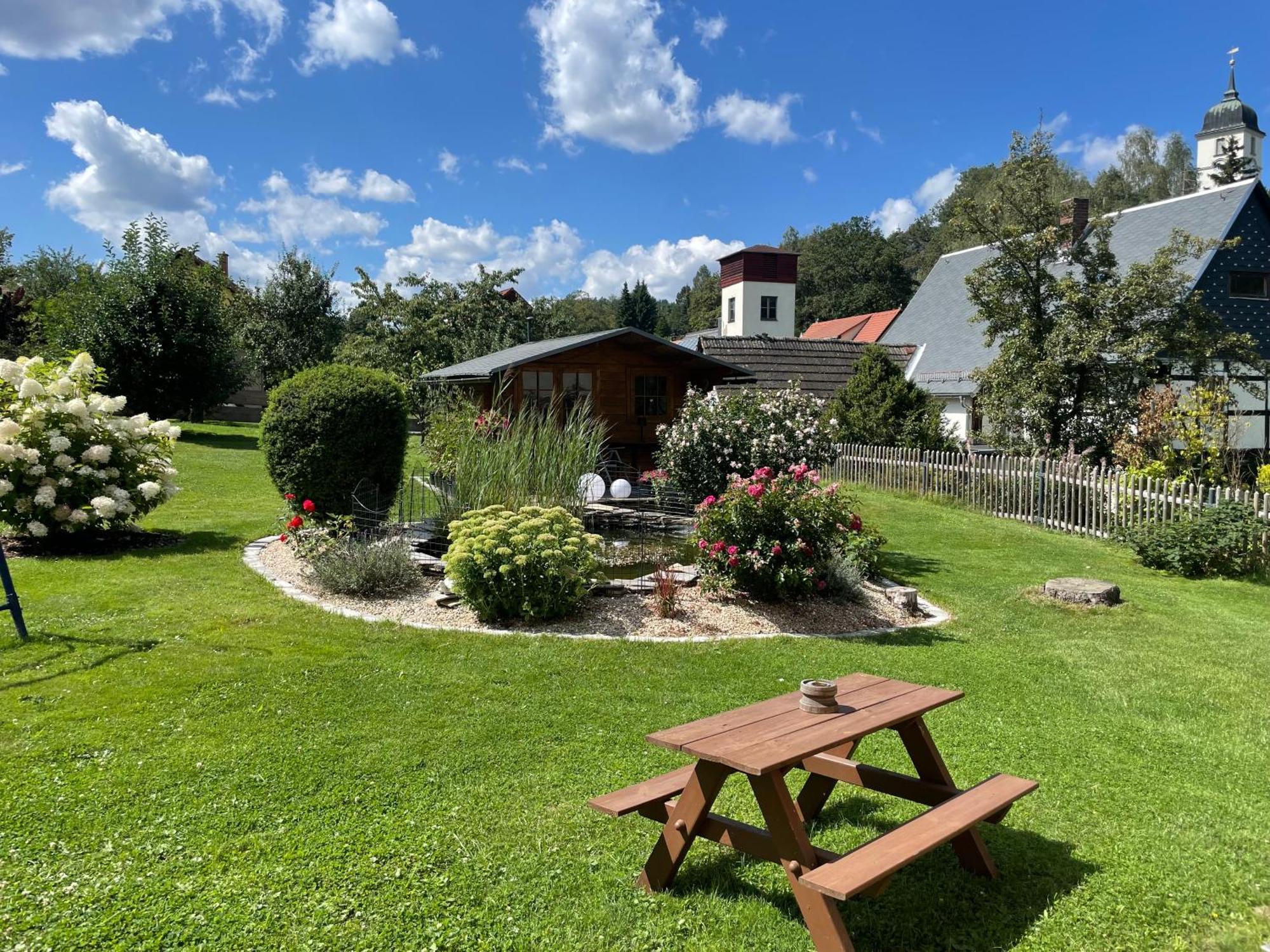 Ferienwohnung "Am Kirchsteig" Kurort Gohrisch Buitenkant foto